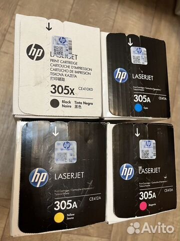 Картриджи hp 305 a комплект