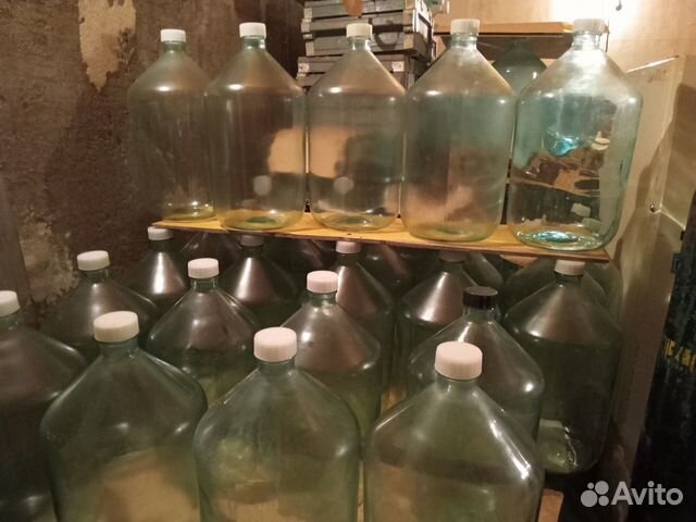 Бутыль стеклянная 20л