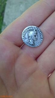 Древний римский Цезарь (augustus ) монета