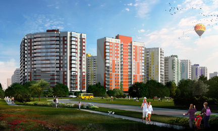 2-к. квартира, 57,2 м², 13/14 эт.