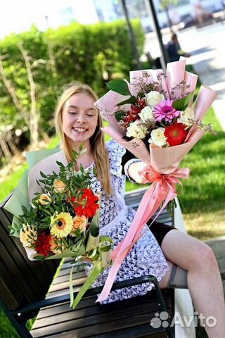 Сборный букет на 1 сентября