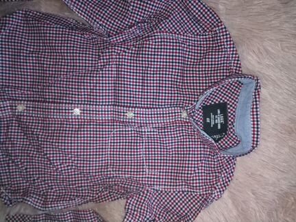 Рубашка H&M как новая 4-6лет рост110-116