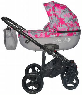 Коляска детская 2 в 1 Amarobaby AmaroBaby soft