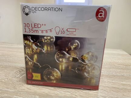 Гирлянда лампочки