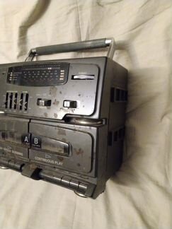 Магнитола двухкассетная «First» (Австрия)