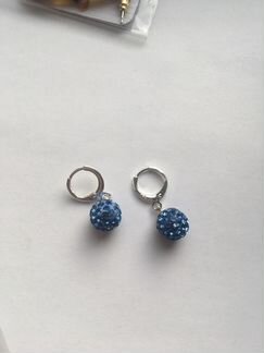 Серьги+кулон