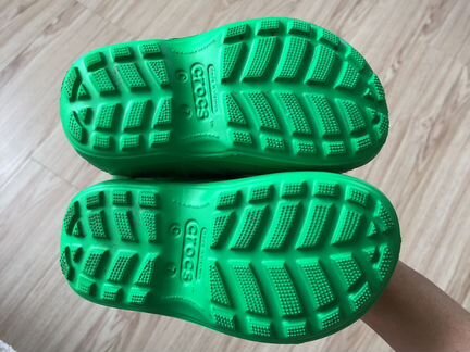 Детские резиновые сапоги crocs