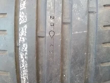 Летние шины 235/45r17 б/у