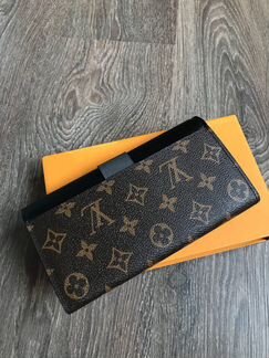 Кошелек Louis Vuitton Clapton чёрный LV