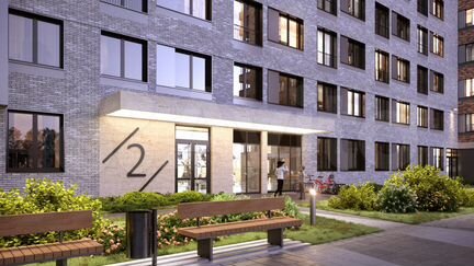 2-к апартаменты, 69.4 м², 10/15 эт.