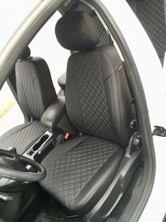 Модельные чехлы Форд Мондео 4 из экокожи