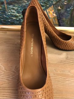 Туфли женские кожаные 38