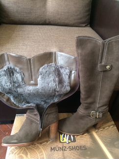 Зимние,натуральные сапоги немецкой фирмы Thomas Mu