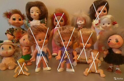 Кукла, пупс. гдр и СССР. 80-е годы