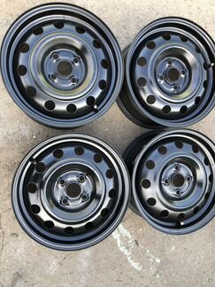 Оригинальные штампованные диски Rio Solaris