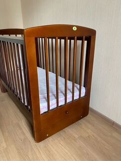 Детская кровать Кубаньлесстрой с маятником