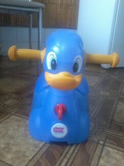 Детский baby горшок с ручками и пищалкой