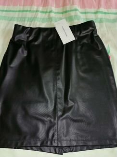 Юбка. экокожа. школа