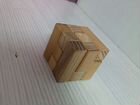Головоломка куб, деревянный