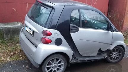 Smart Fortwo 1.0 AMT, 2008, битый, 109 000 км