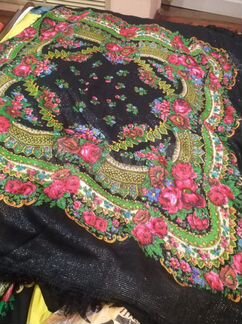 Платки павловопосадские СССР винтаж