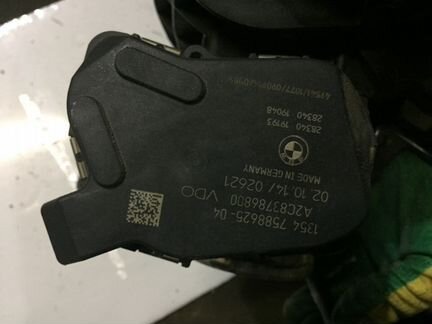 Дроссельная заслонка н20 бмв ф10 ф30 13547588625