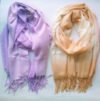 Палантины Lili Scarf шерсть с добавками 180х70 нов