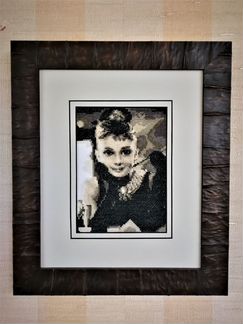 Картина крестом Paris/Париж