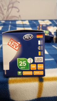REV 12V 25 вт GU5.3