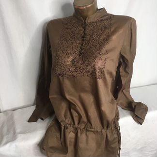 Рубашка хаки 46-48