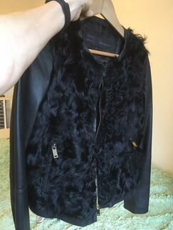 Кожаная куртка Zara
