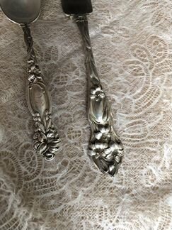 Винтажная серебрянная ложка Sterling