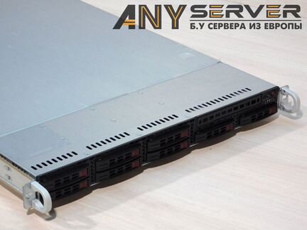 Сервер Supermicro 1027R 2xE5-2643v2 32Gb 8x2.5
