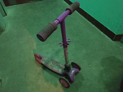 Детский Самокат Розовый