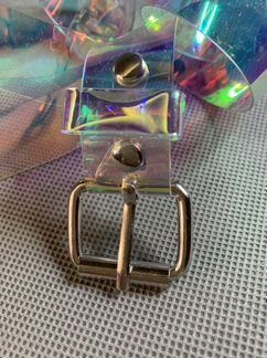 Ремень силиконовый голографический