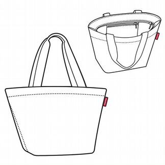 Сумка Reisenthel Shopper M diamonds mocha
