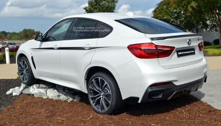 Спойлер багажника BMW X6 F16 бмв Х6 M Performance