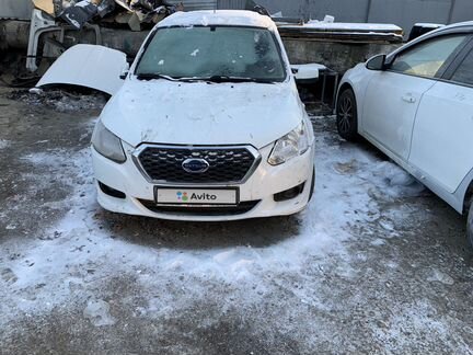 Datsun on-DO 1.6 МТ, 2018, битый, 101 000 км