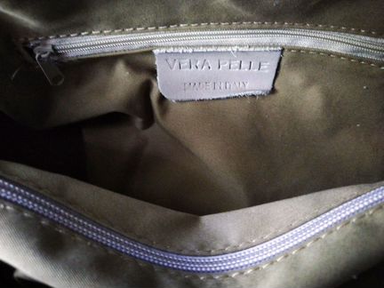 Новая кожаная сумка Valia (Италия)