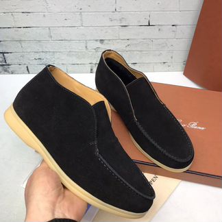 Лоферы lora piano с мехом