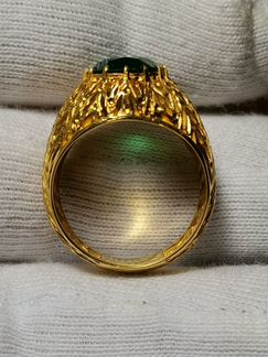 Кольцо с изумруд 5.27 к. Buccellati. Мгу.Видео