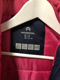 Детская зимняя куртка для девочки 116