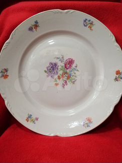 Большая советская тарелка, большое блюдо