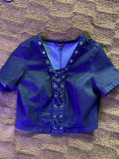 Футболка-топ Guess б/у ни разу не надевалась р. xs