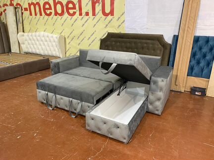Диван угловой раскладной правый шезлонг
