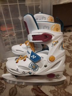 30-33 размер. Коньки раздвижные детские Nordway ju