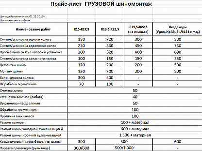 Прайс лист на шиномонтаж. Расценки на грузовой шиномонтаж. Прейскурант грузового шиномонтажа. Прейскурант на грузовой шиномонтаж 2020. Прайс лист на грузовой шиномонтаж 2022.