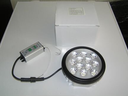 Светодиодная лампа 12W/220 + светодиодный драйвер