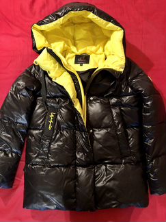 Пуховик зимний женский с капюшоном