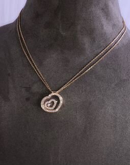 Подвеска Chopard Happy Diamonds Yellow Gold